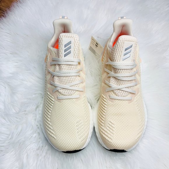 Adidas Alphaboost Ecru Tint Running Shoes - Picture 3 of 8